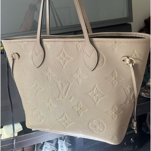Louie Vuitton Monogram Tote Bag
